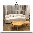 Sofa Curvos orgánicos para alquiler