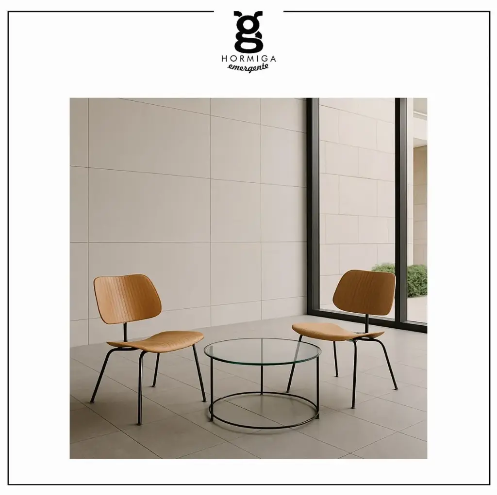 Poltrona Eames Plywood Modelo nuevo