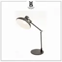 Lampara articulada Plato Negro 3002