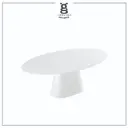 Mesa Oval con base oval