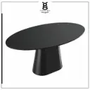 Mesa Oval con base oval