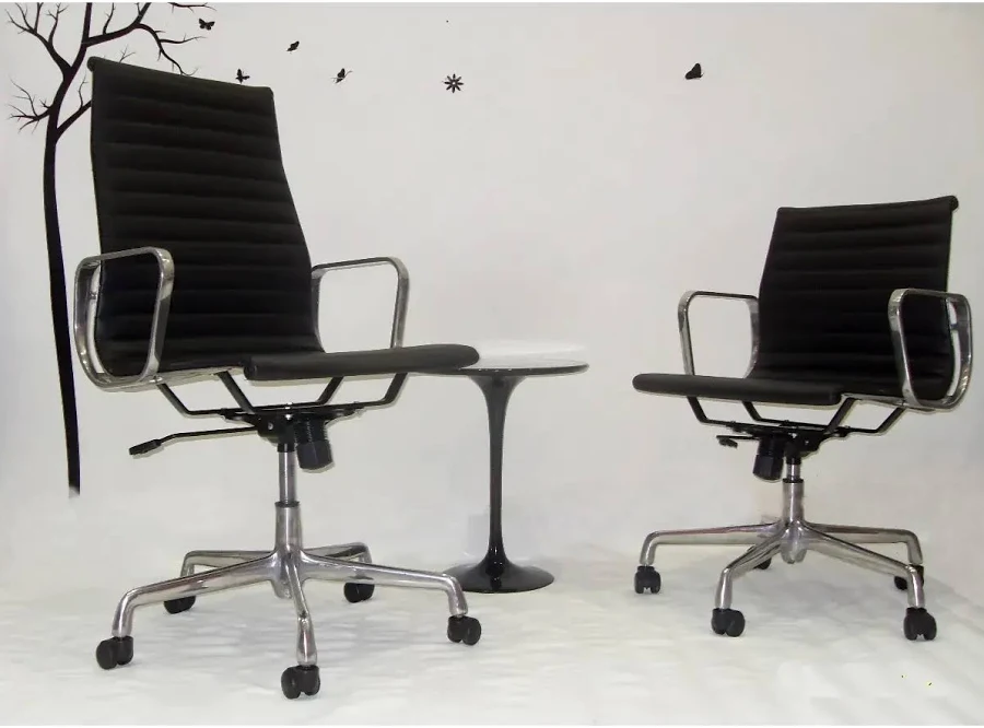 Sillón oficina blanco con elevación a gas y basculante silla