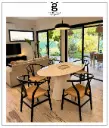Proyecto mesa Oval con base Oval 