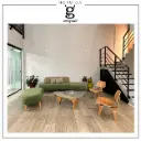 Proyecto Living con Sofá y Mesa Noguchi | Hormiga Emergente