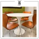Proyecto Mesa Tulip Saarinen blanca | Hormiga Emergente