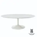  Saarinen Oval blanca sarrinen  