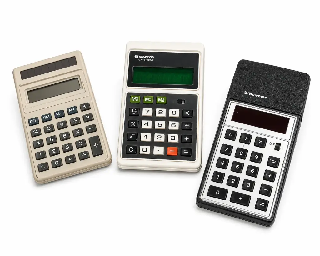 Calculadoras retro Alquiler