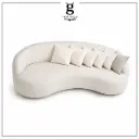 Sofa Bayres en crema alquiler