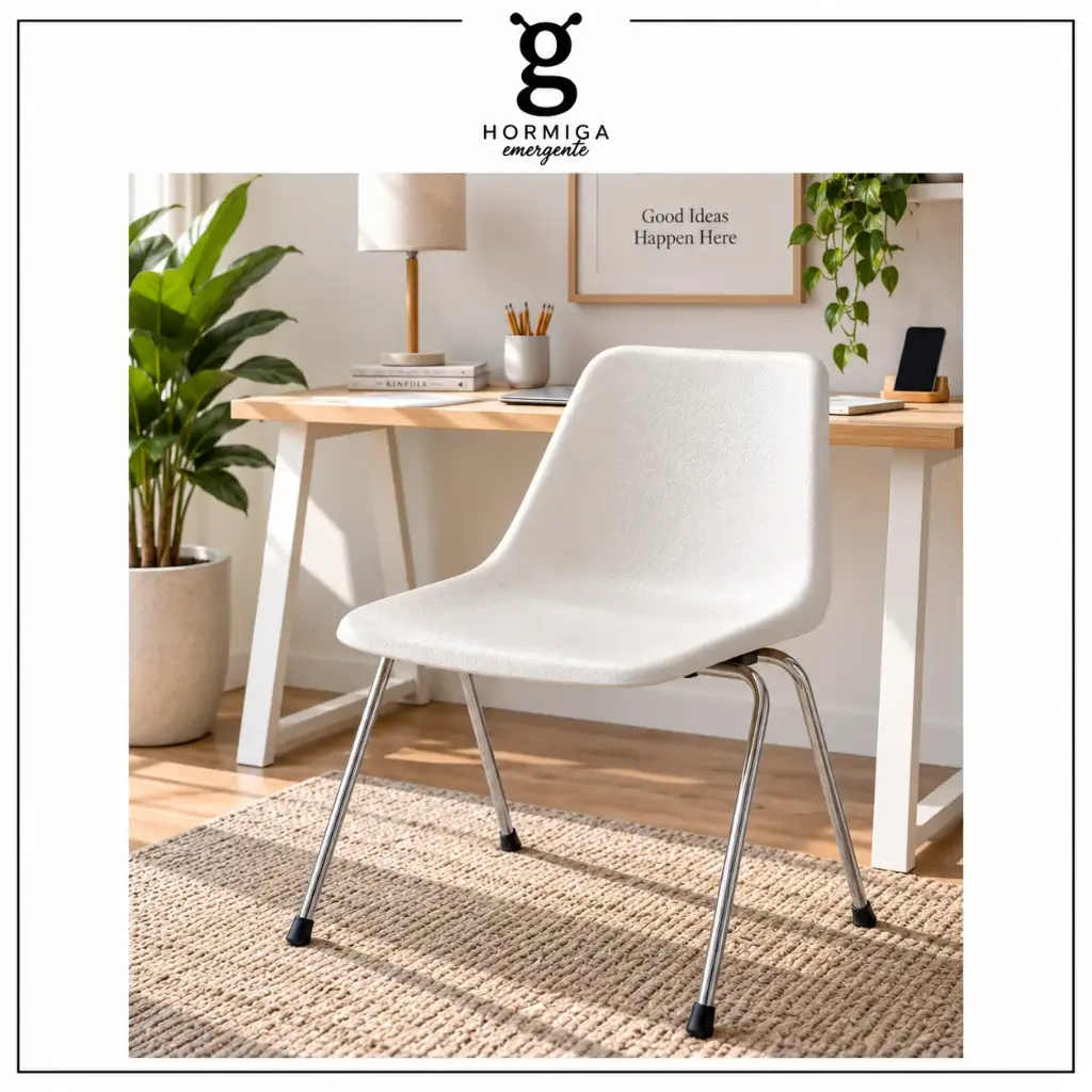 Silla Robin Day Casco Texturado