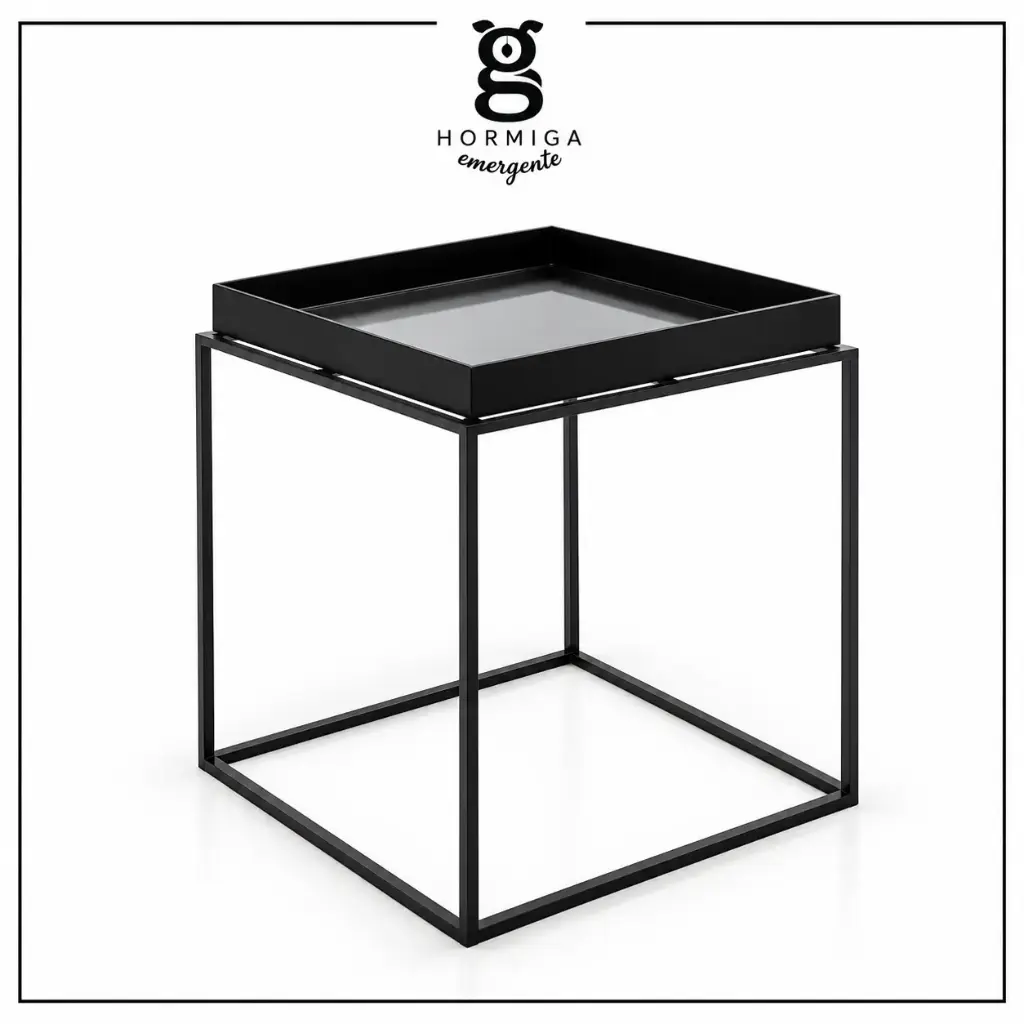 Mesa Alta Tray de Hierro
